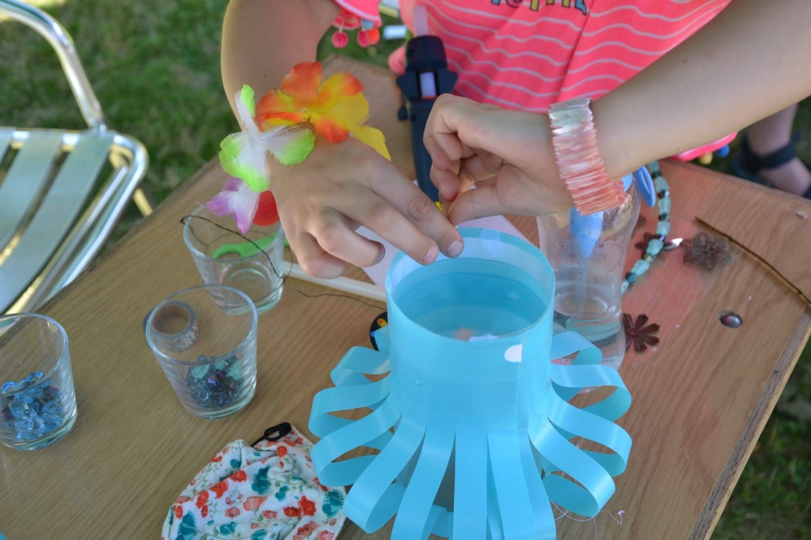 Zdjęcie w galerii na portalu naszraciborz.pl: W kraju kwitnącej wiśni. Na zamku robili lampiony wiadomości z regionu