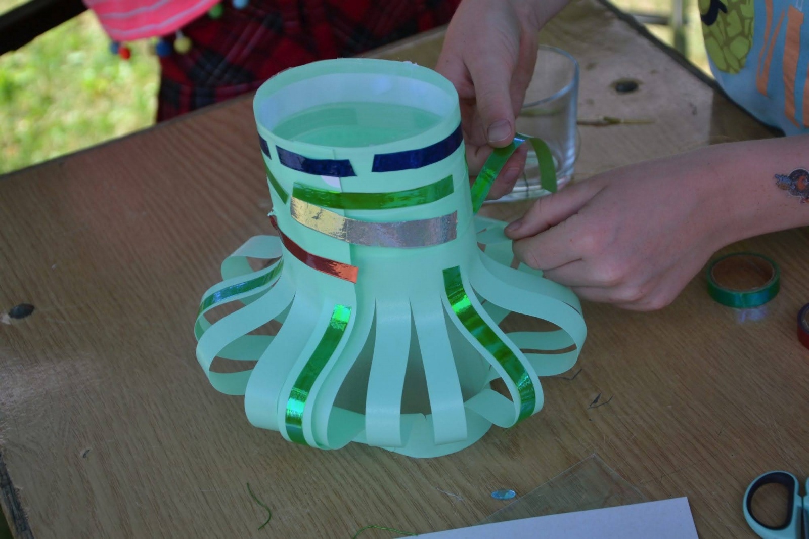 Zdjęcie w galerii na portalu naszraciborz.pl: W kraju kwitnącej wiśni. Na zamku robili lampiony wiadomości z regionu