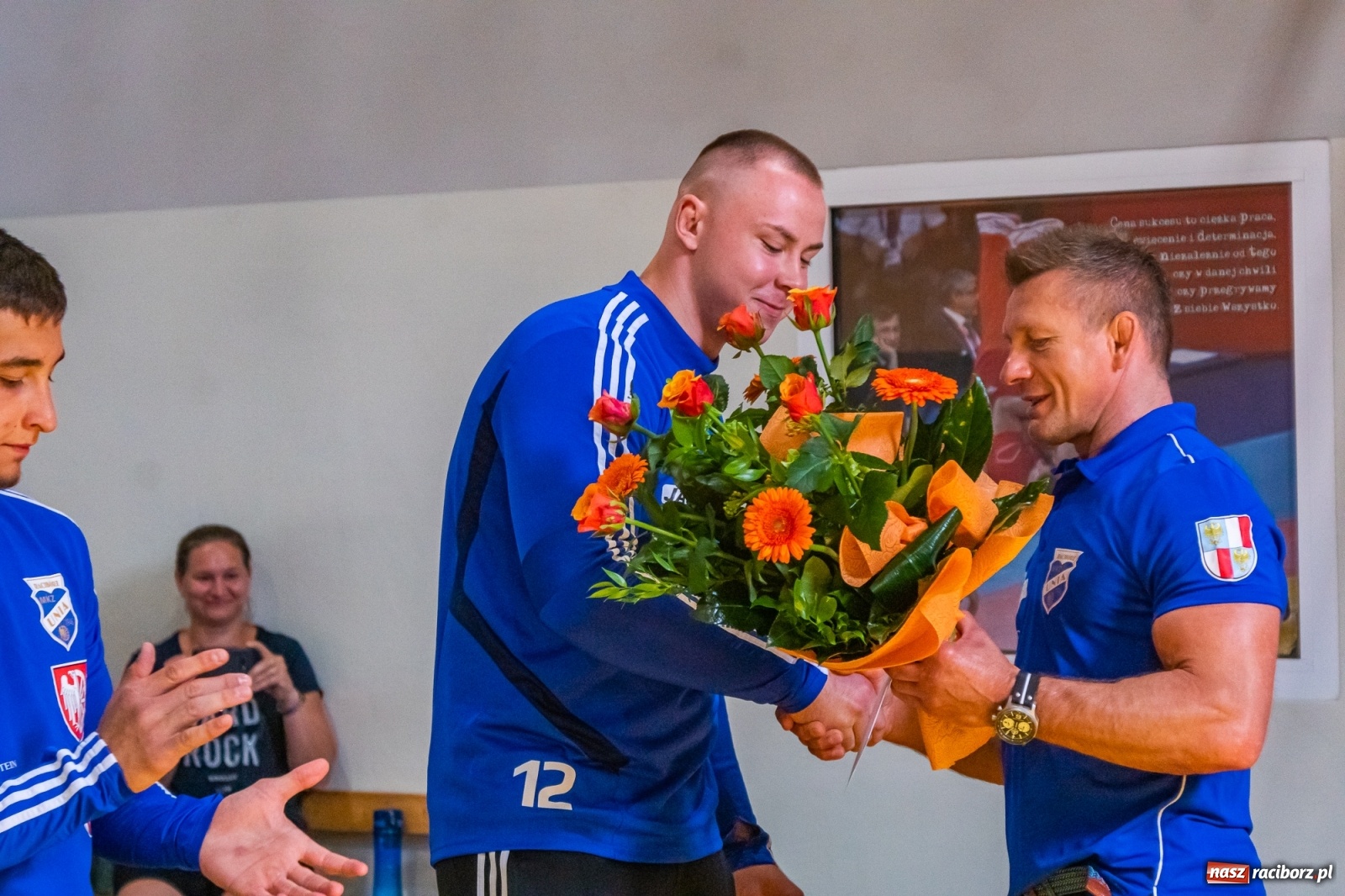 Zdjęcie w galerii na portalu naszraciborz.pl: Brązowy medalista ME w zapasach przywitany w Raciborzu [FOTO] wiadomości z regionu