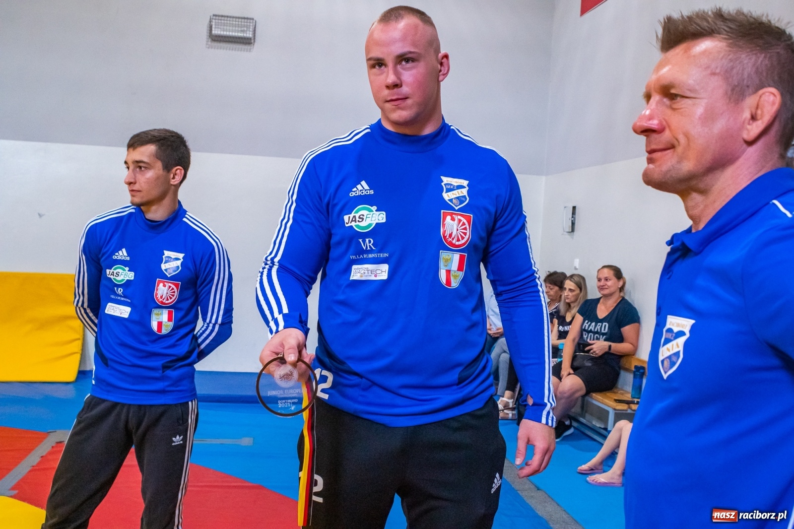Zdjęcie w galerii na portalu naszraciborz.pl: Brązowy medalista ME w zapasach przywitany w Raciborzu [FOTO] wiadomości z regionu