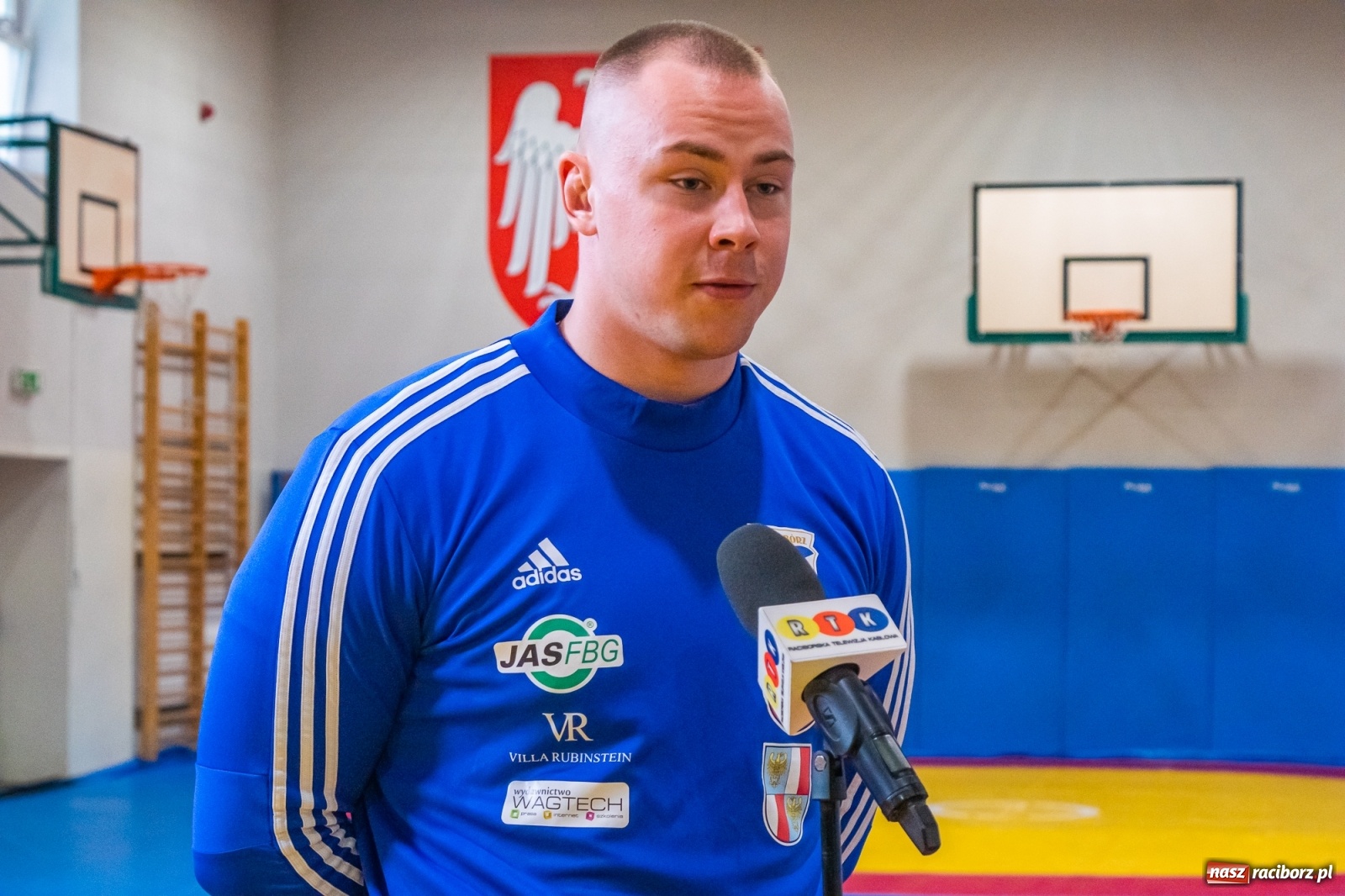 Zdjęcie w galerii na portalu naszraciborz.pl: Brązowy medalista ME w zapasach przywitany w Raciborzu [FOTO] wiadomości z regionu