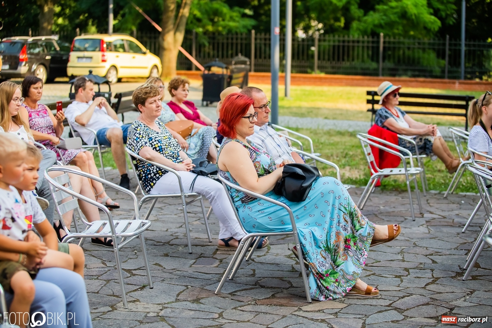 Zdjęcie w galerii na portalu naszraciborz.pl: Śpiew nocy letniej na Zamku Piastowskim wiadomości z regionu