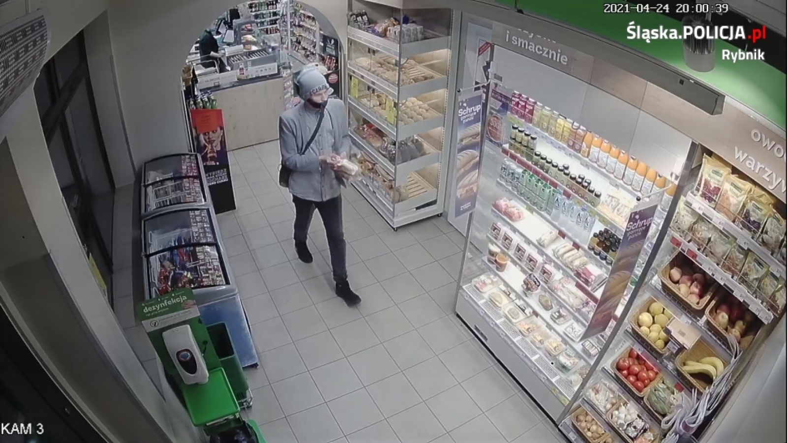 Zdjęcie w galerii na portalu naszraciborz.pl: Próbował zapłacić... ulotką. Szuka go policja wiadomości z regionu