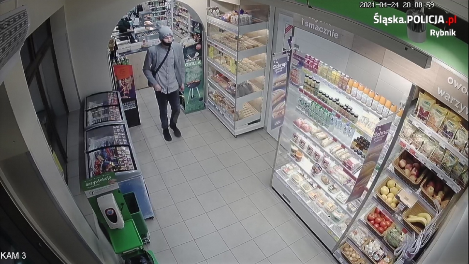 Zdjęcie w galerii na portalu naszraciborz.pl: Próbował zapłacić... ulotką. Szuka go policja wiadomości z regionu