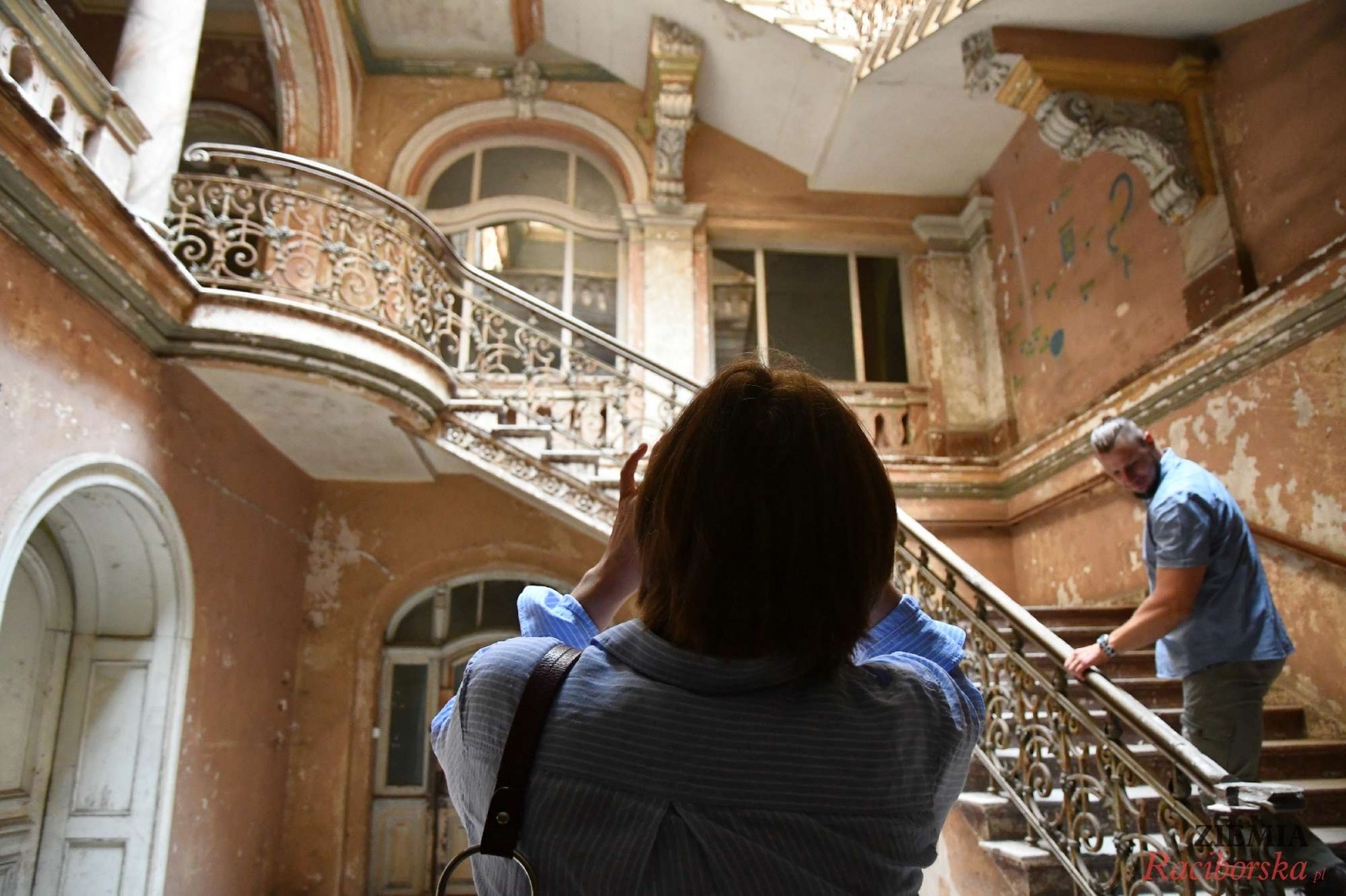 Zdjęcie w galerii na portalu naszraciborz.pl: Pałac w Krowiarkach wciąż skrywa wiele tajemnic [FOTO i WIDEO] wiadomości z regionu