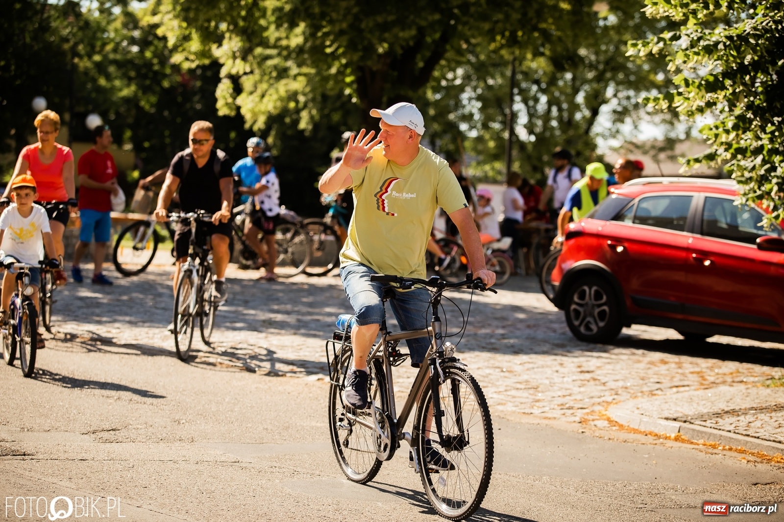 Zdjęcie w galerii na portalu naszraciborz.pl: Mieszkańcy Krzanowic i ich goście wrócili na rowerowy szlak wiadomości z regionu