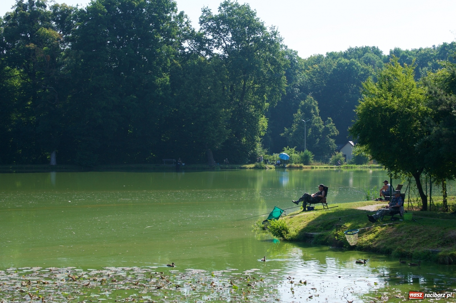 Zdjęcie w galerii na portalu naszraciborz.pl: Teresa Śmietana i Waldemar Filip z Pucharem Wójta wiadomości z regionu