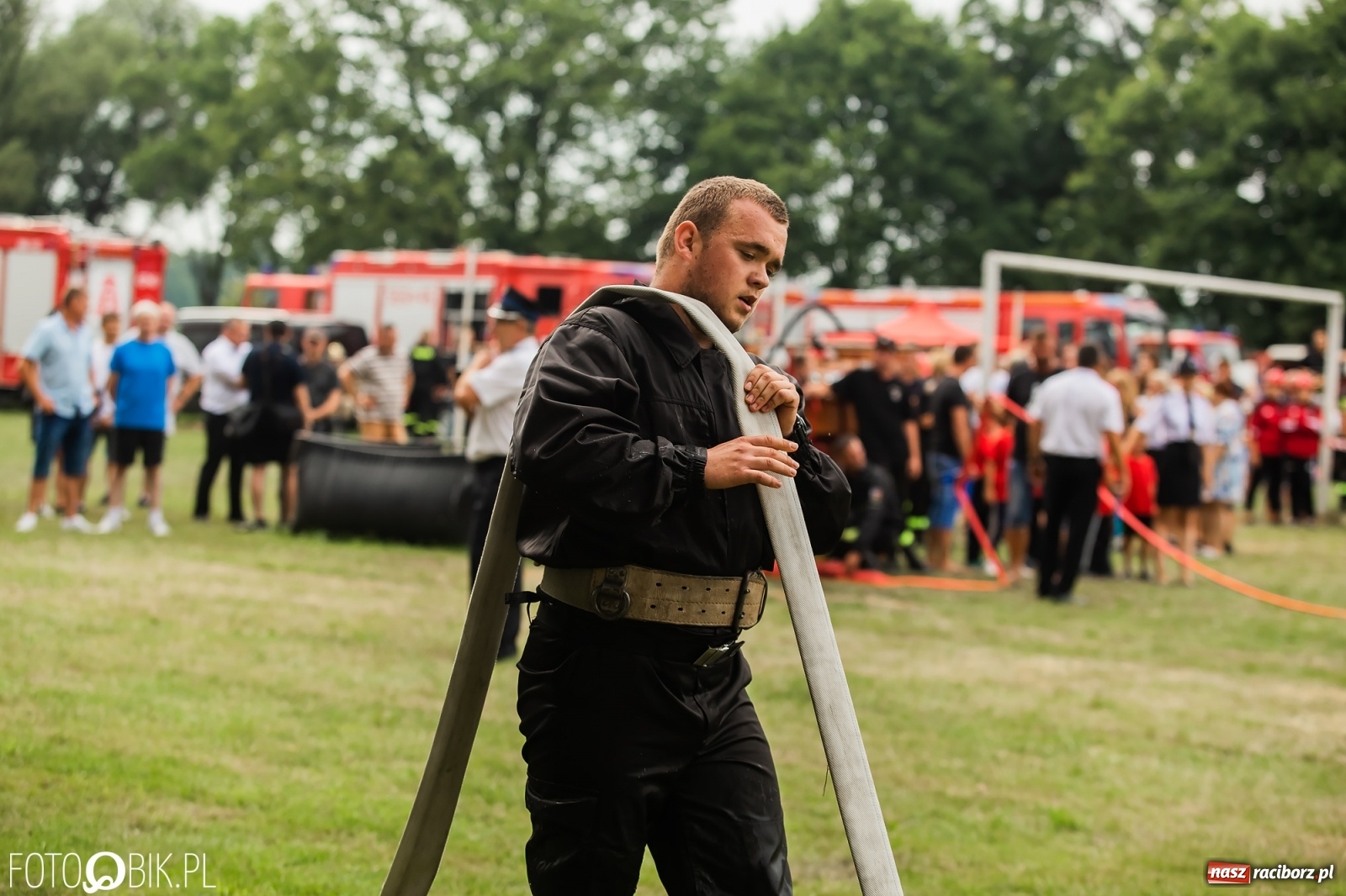 Zdjęcie w galerii na portalu naszraciborz.pl: Zabełków najlepszy w zawodach sikawek konnych w Bieńkowicach wiadomości z regionu