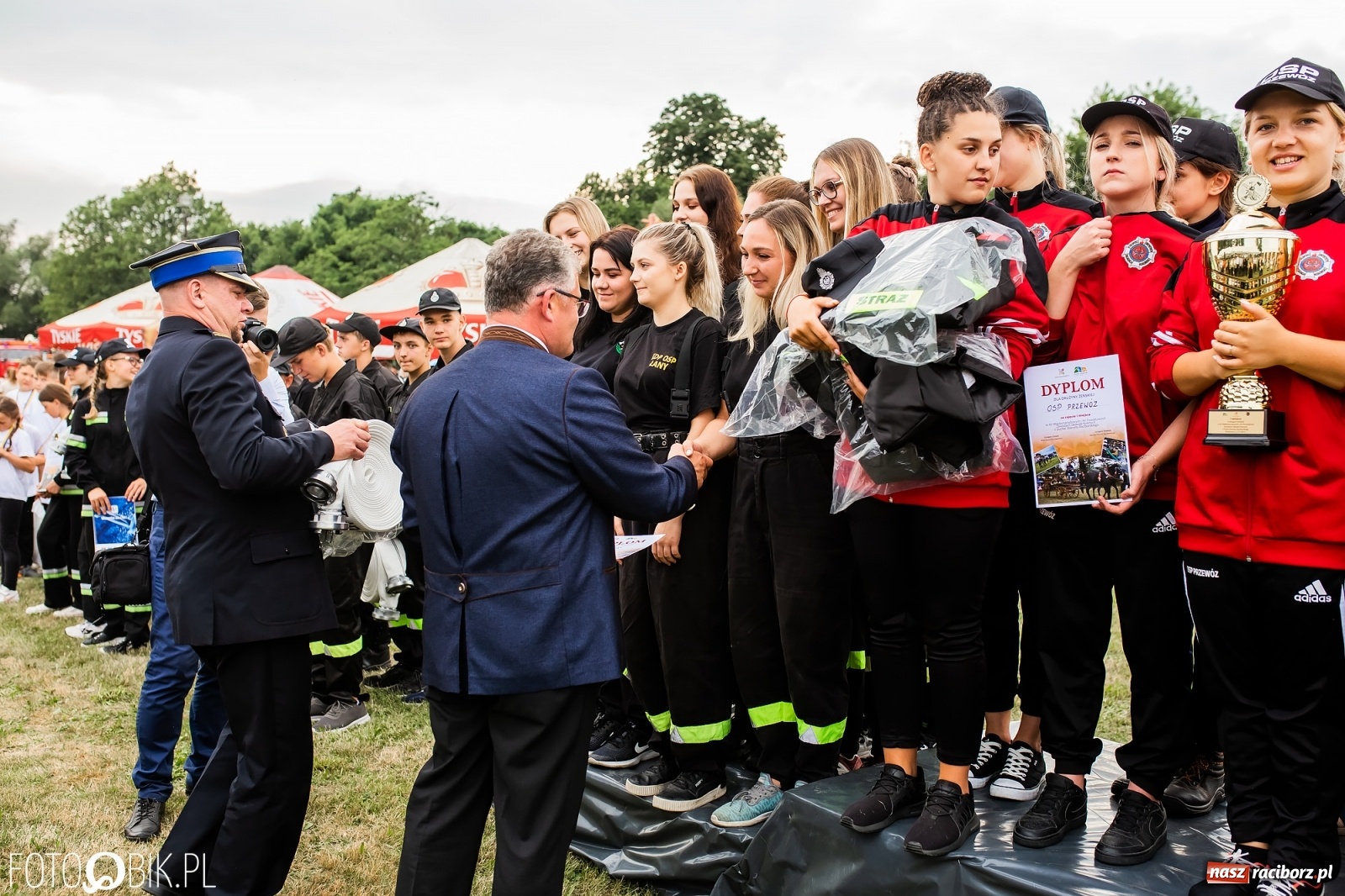 Zdjęcie w galerii na portalu naszraciborz.pl: Zabełków najlepszy w zawodach sikawek konnych w Bieńkowicach wiadomości z regionu