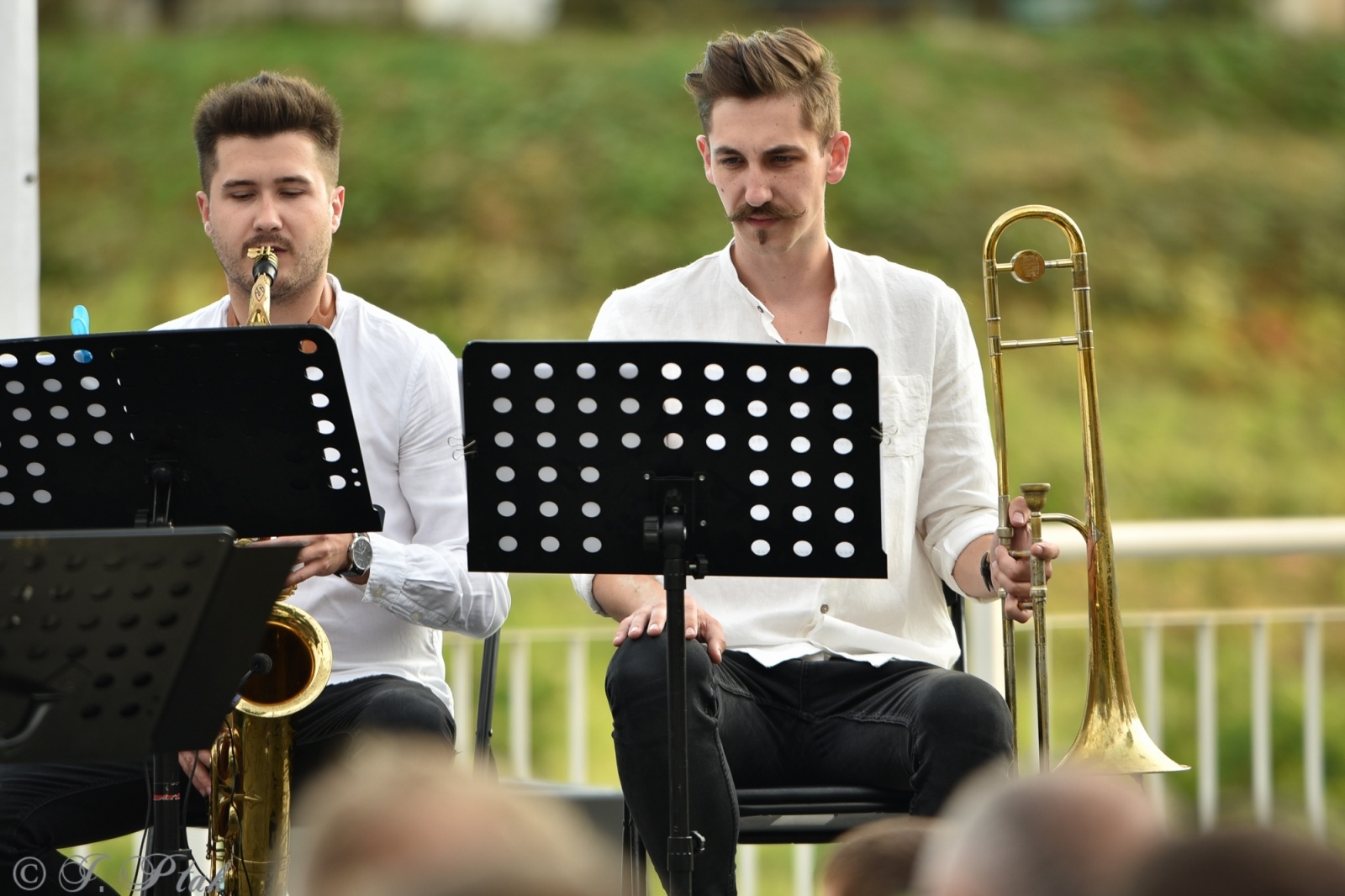 Zdjęcie w galerii na portalu naszraciborz.pl: Jazzowy power na bulwarach nad Odrą wiadomości z regionu