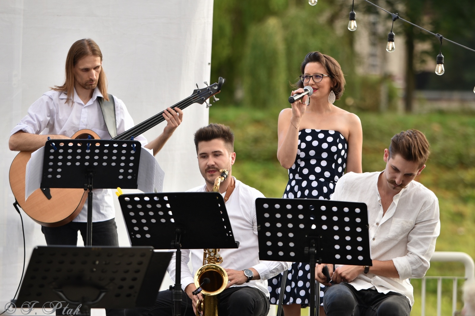 Zdjęcie w galerii na portalu naszraciborz.pl: Jazzowy power na bulwarach nad Odrą wiadomości z regionu
