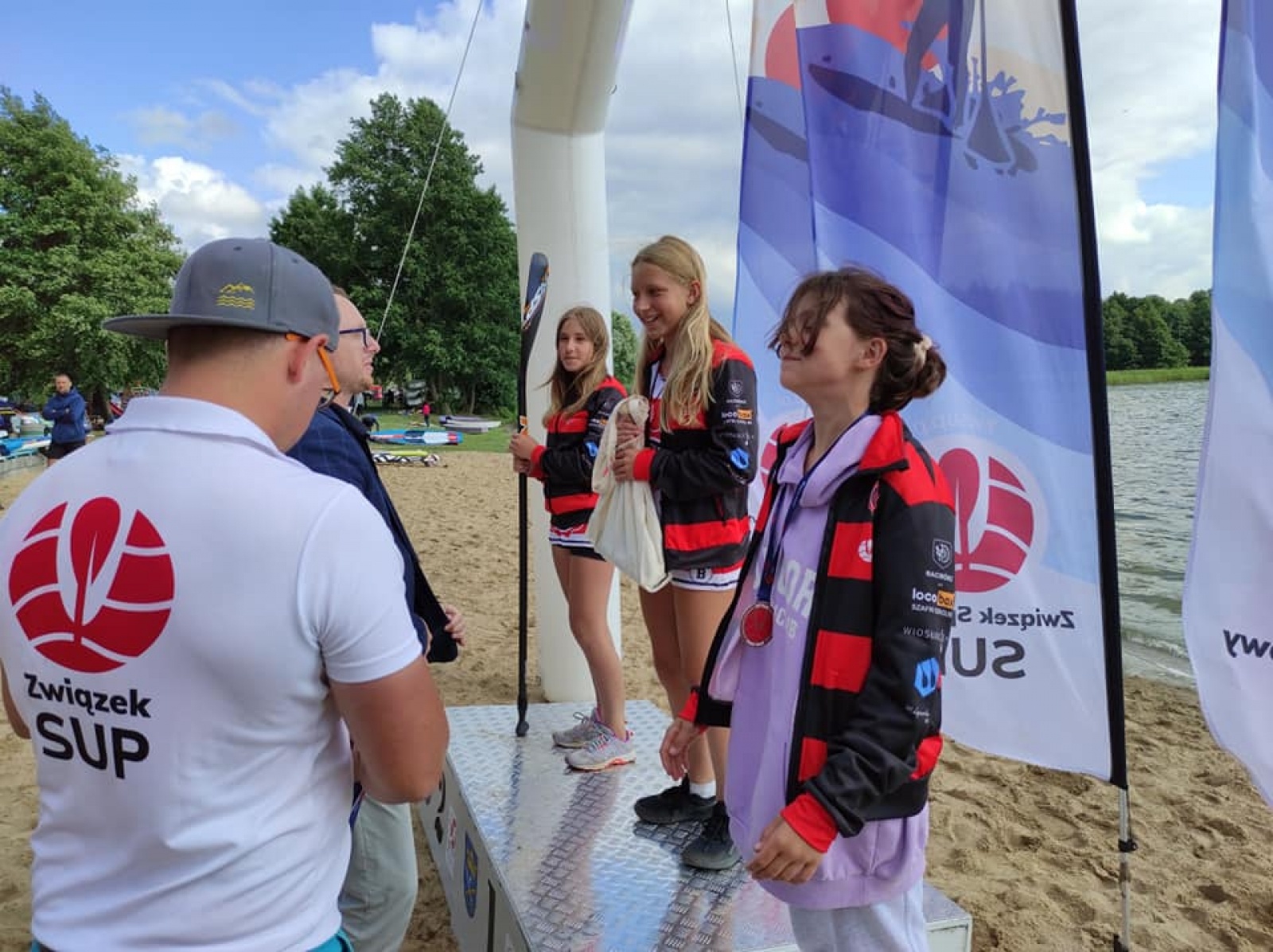 Zdjęcie w galerii na portalu naszraciborz.pl: Sukcesy zawodników Towarzystwa Wioślarskiego na Wałcz Sup Race [FOTO] wiadomości z regionu