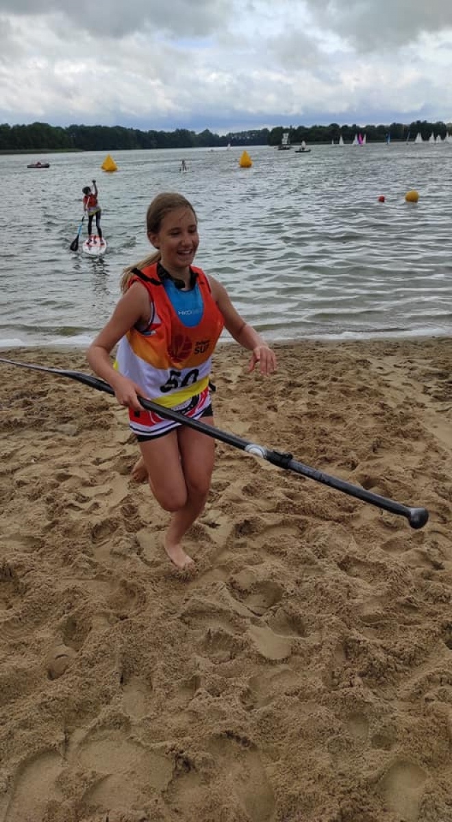 Zdjęcie w galerii na portalu naszraciborz.pl: Sukcesy zawodników Towarzystwa Wioślarskiego na Wałcz Sup Race [FOTO] wiadomości z regionu