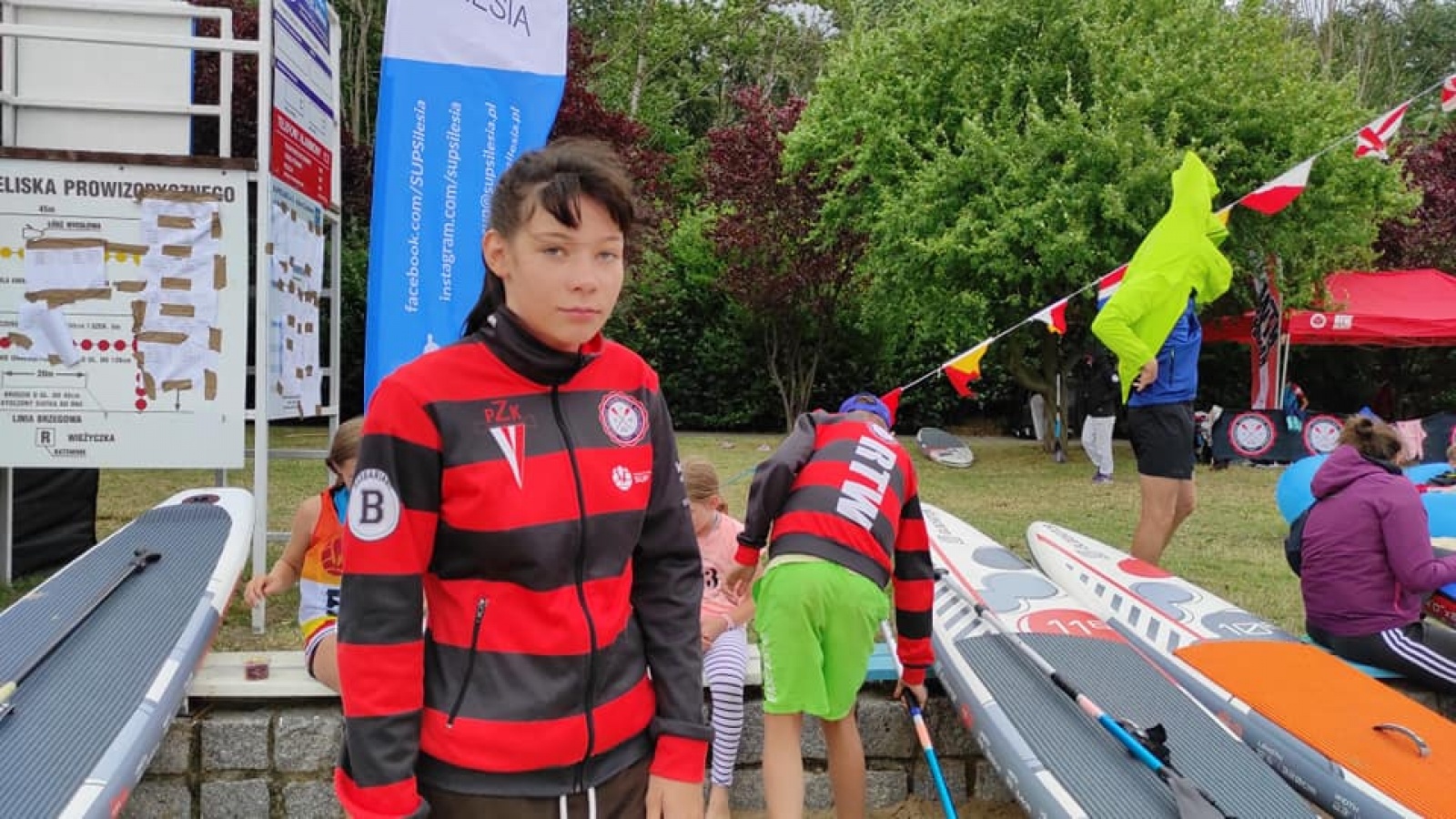 Zdjęcie w galerii na portalu naszraciborz.pl: Sukcesy zawodników Towarzystwa Wioślarskiego na Wałcz Sup Race [FOTO] wiadomości z regionu