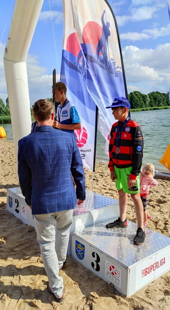 Zdjęcie w galerii na portalu naszraciborz.pl: Sukcesy zawodników Towarzystwa Wioślarskiego na Wałcz Sup Race [FOTO] wiadomości z regionu