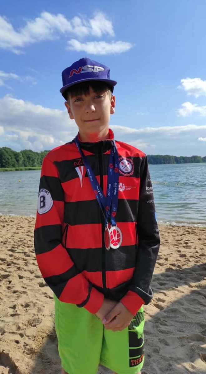 Zdjęcie w galerii na portalu naszraciborz.pl: Sukcesy zawodników Towarzystwa Wioślarskiego na Wałcz Sup Race [FOTO] wiadomości z regionu