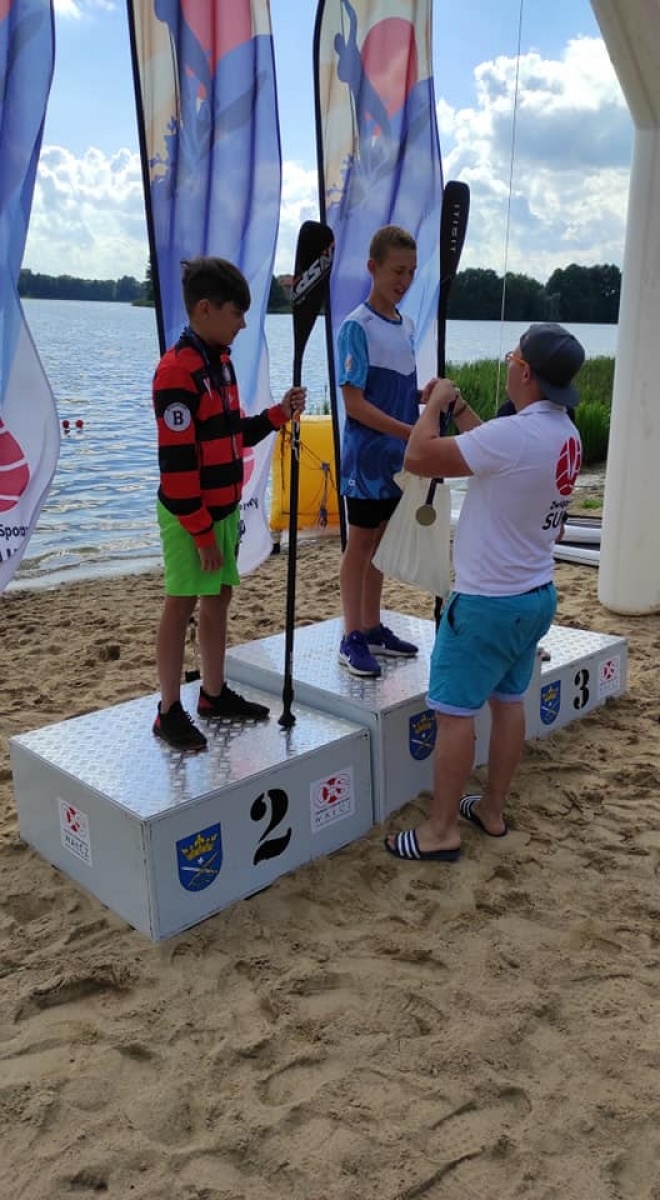 Zdjęcie w galerii na portalu naszraciborz.pl: Sukcesy zawodników Towarzystwa Wioślarskiego na Wałcz Sup Race [FOTO] wiadomości z regionu