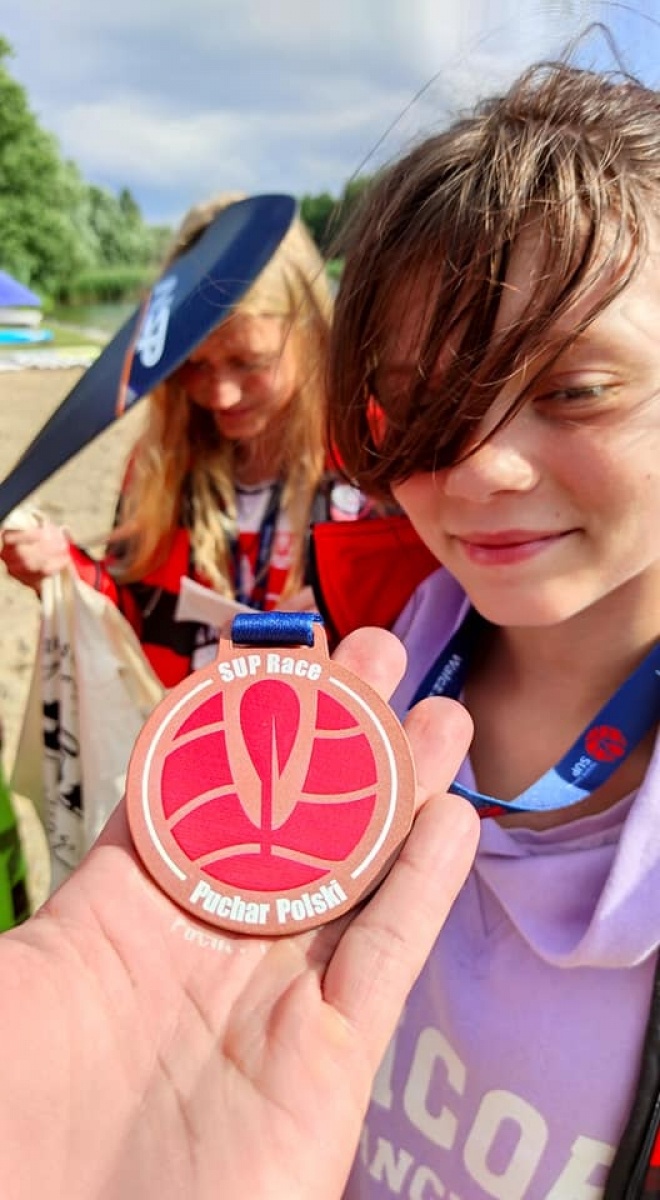 Zdjęcie w galerii na portalu naszraciborz.pl: Sukcesy zawodników Towarzystwa Wioślarskiego na Wałcz Sup Race [FOTO] wiadomości z regionu