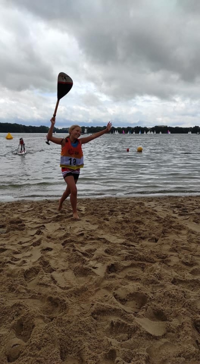 Zdjęcie w galerii na portalu naszraciborz.pl: Sukcesy zawodników Towarzystwa Wioślarskiego na Wałcz Sup Race [FOTO] wiadomości z regionu