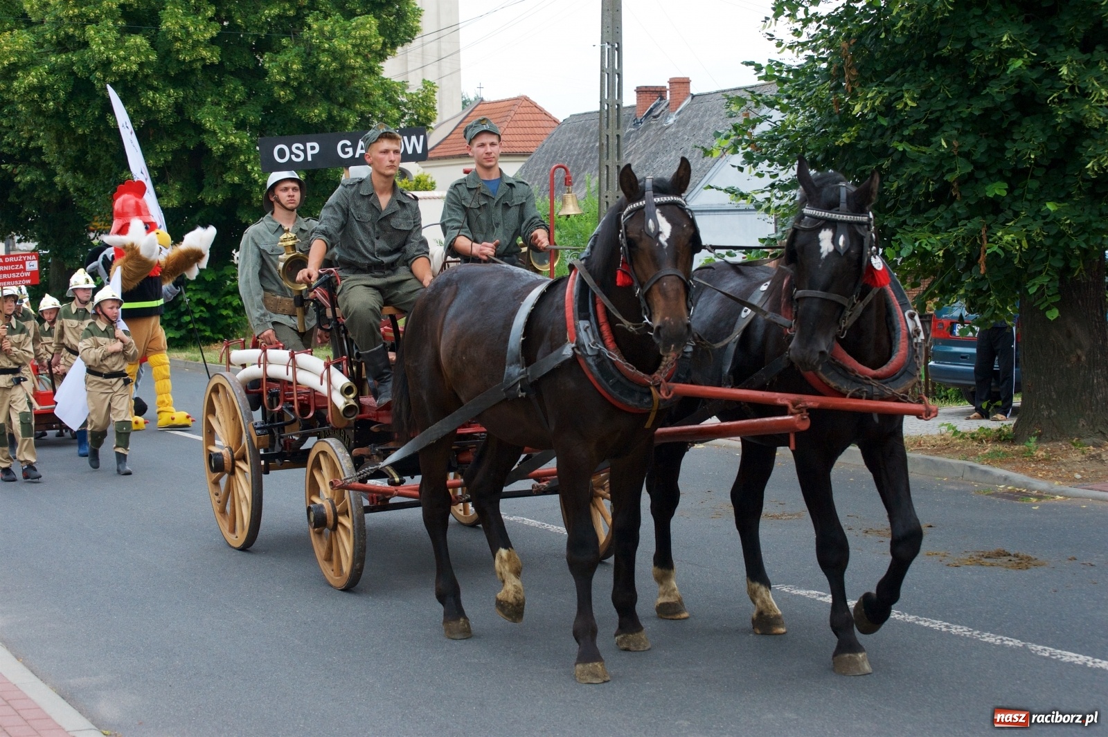Zdjęcie w galerii na portalu naszraciborz.pl: Tak po strażacku bawiły się wczoraj Bieńkowice [FOTO] wiadomości z regionu