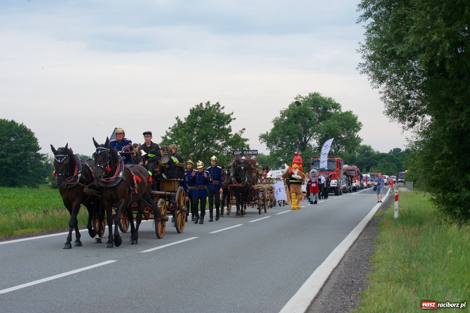 Zdjęcie w galerii na portalu naszraciborz.pl: Tak po strażacku bawiły się wczoraj Bieńkowice [FOTO] wiadomości z regionu