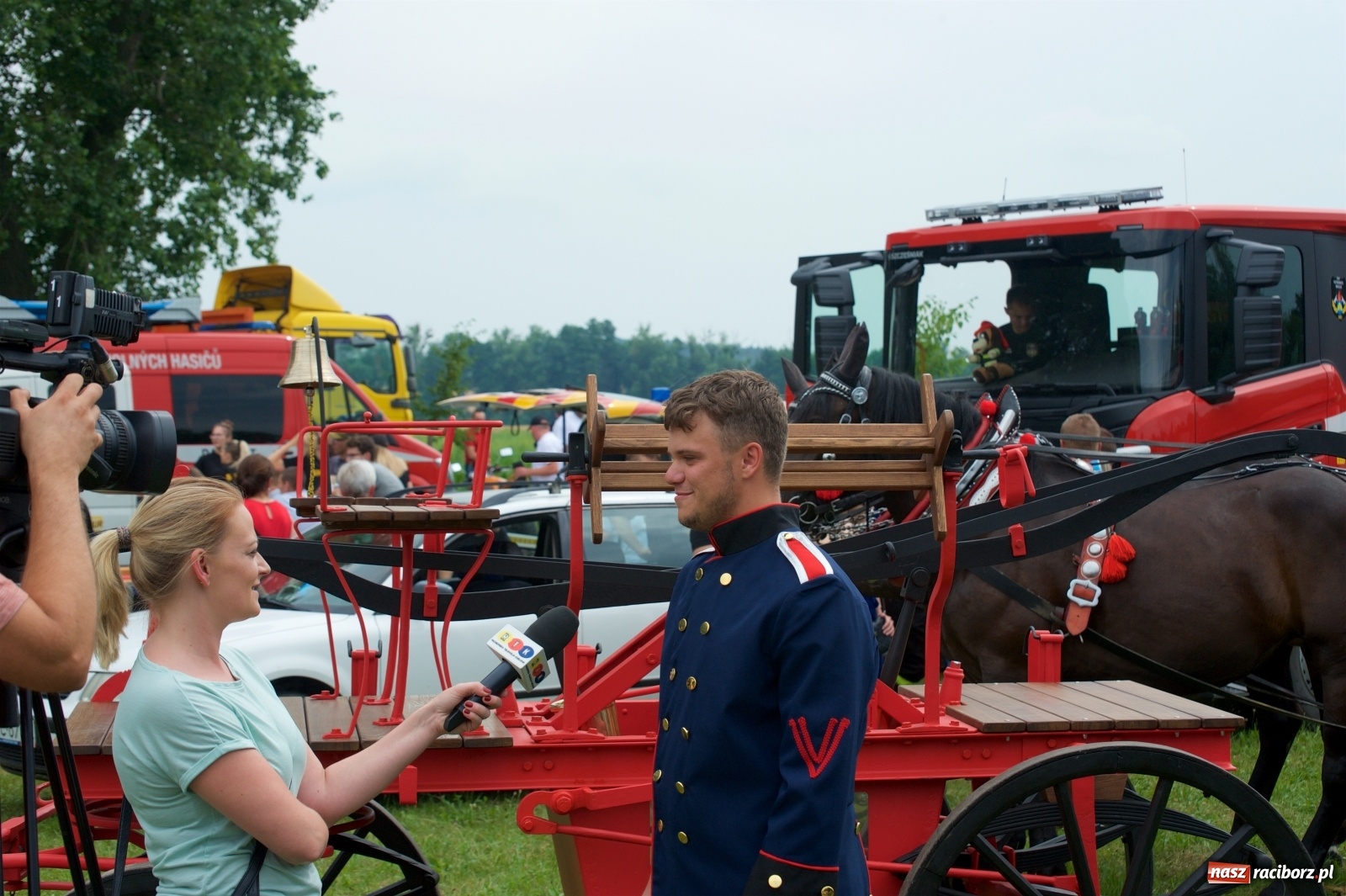 Zdjęcie w galerii na portalu naszraciborz.pl: Tak po strażacku bawiły się wczoraj Bieńkowice [FOTO] wiadomości z regionu