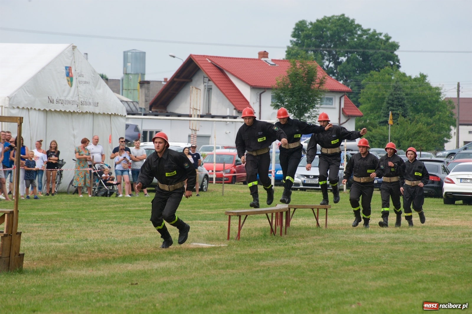 Zdjęcie w galerii na portalu naszraciborz.pl: Tak po strażacku bawiły się wczoraj Bieńkowice [FOTO] wiadomości z regionu