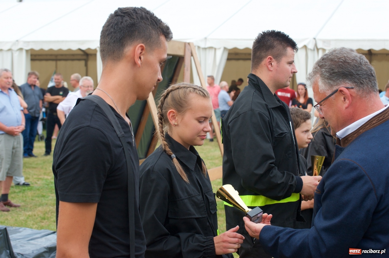Zdjęcie w galerii na portalu naszraciborz.pl: Tak po strażacku bawiły się wczoraj Bieńkowice [FOTO] wiadomości z regionu