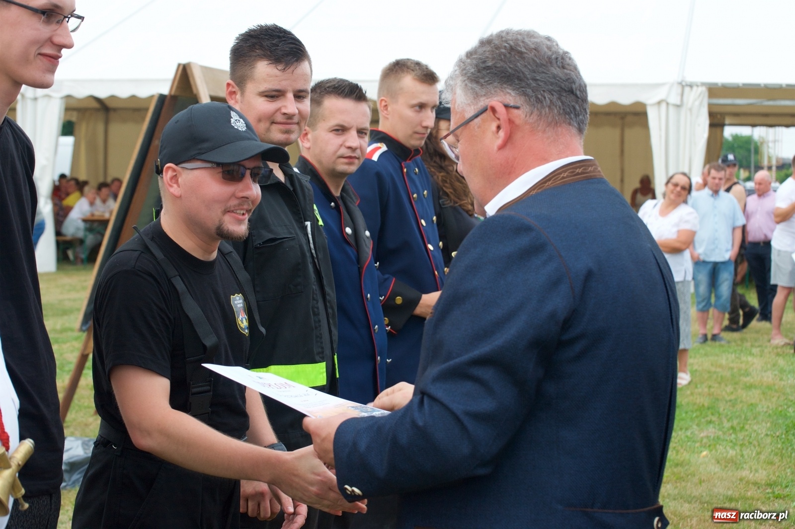 Zdjęcie w galerii na portalu naszraciborz.pl: Tak po strażacku bawiły się wczoraj Bieńkowice [FOTO] wiadomości z regionu