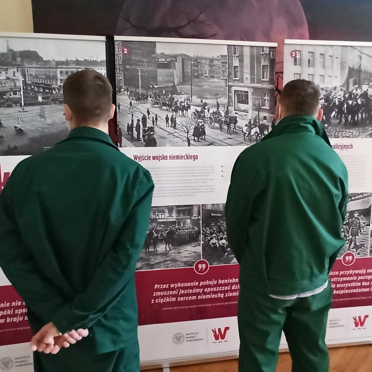 Zdjęcie w galerii na portalu naszraciborz.pl: Powstania Śląskie na wystawie w ZK Racibórz wiadomości z regionu