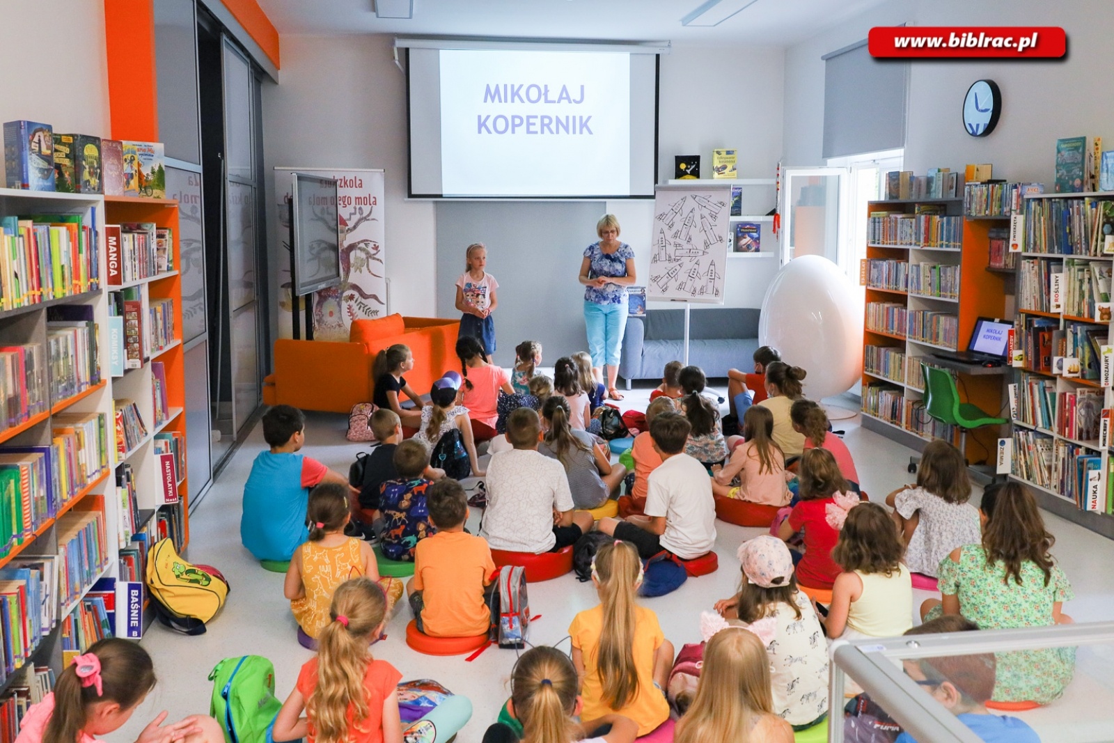 Zdjęcie w galerii na portalu naszraciborz.pl: Wystartowało Kosmiczne lato z Biblioteką [FOTO] wiadomości z regionu