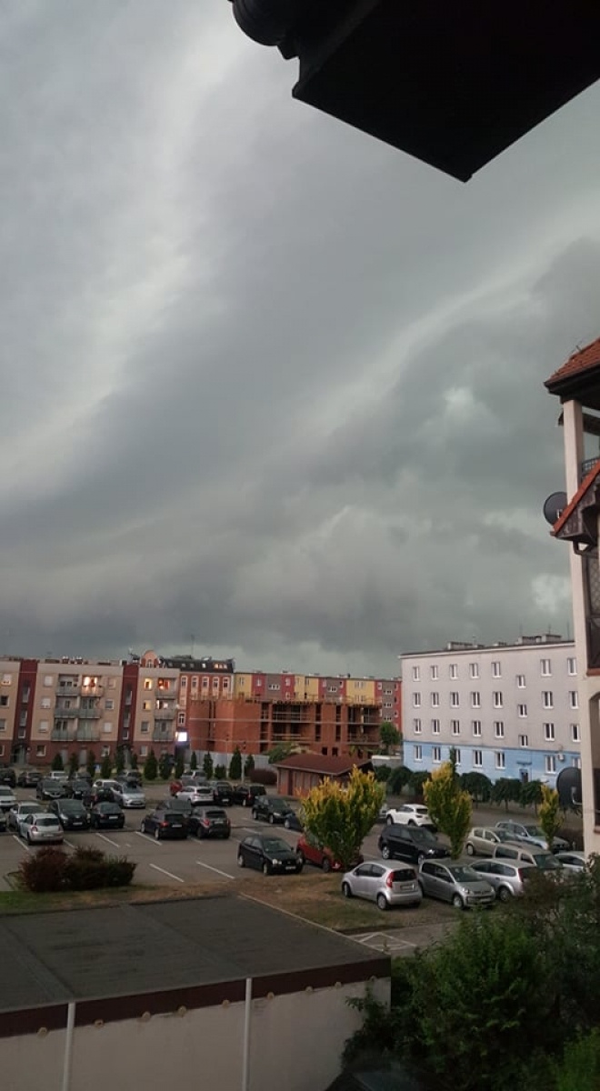 Zdjęcie w galerii na portalu naszraciborz.pl: Nawałnica nad powiatem raciborskim [FOTO i WIDEO] wiadomości z regionu