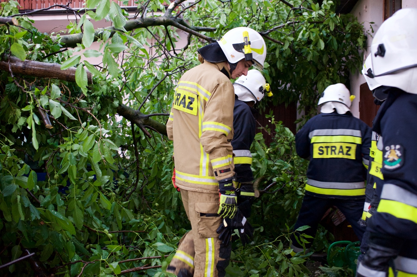 Zdjęcie w galerii na portalu naszraciborz.pl: Nawałnica nad powiatem. Ponad sto strażackich interwencji wiadomości z regionu