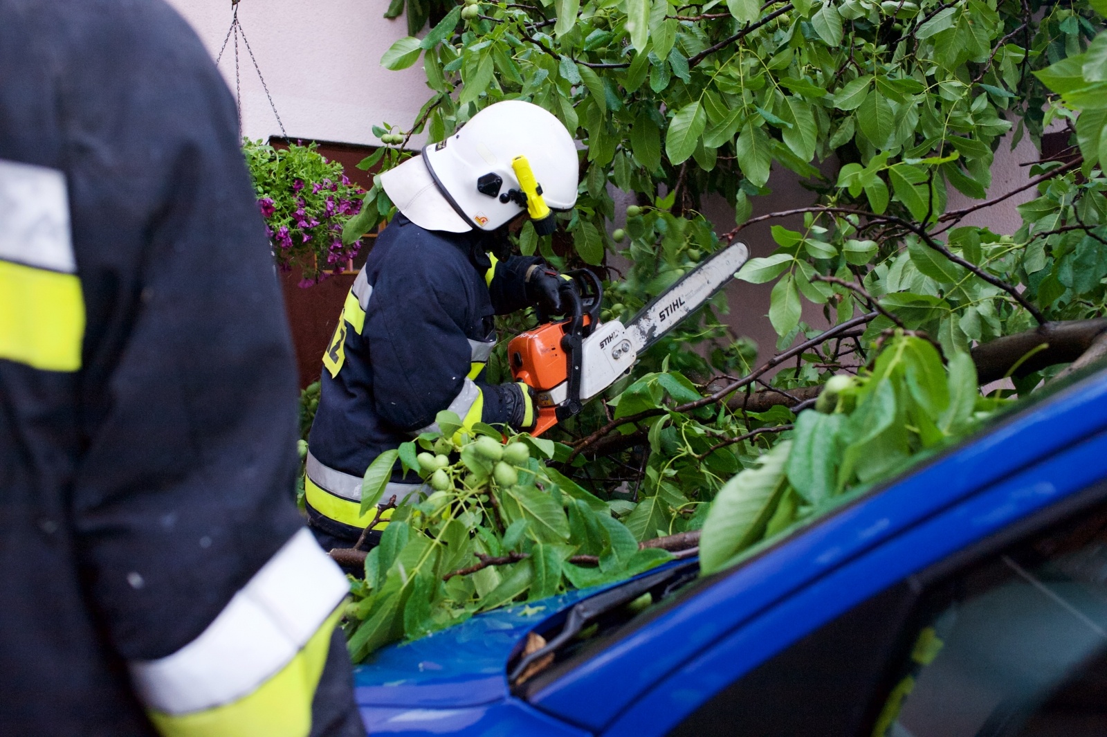 Zdjęcie w galerii na portalu naszraciborz.pl: Nawałnica nad powiatem. Ponad sto strażackich interwencji wiadomości z regionu