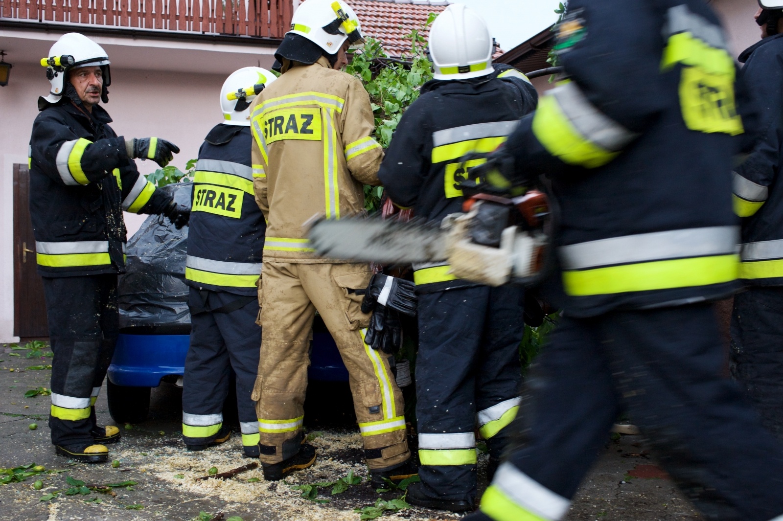 Zdjęcie w galerii na portalu naszraciborz.pl: Nawałnica nad powiatem. Ponad sto strażackich interwencji wiadomości z regionu