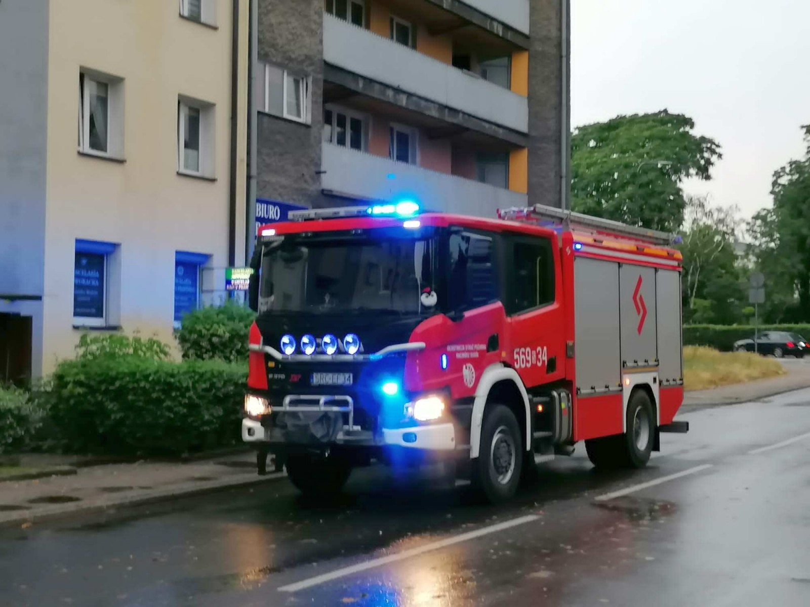 Zdjęcie w galerii na portalu naszraciborz.pl: Nawałnica nad powiatem. Ponad sto strażackich interwencji wiadomości z regionu