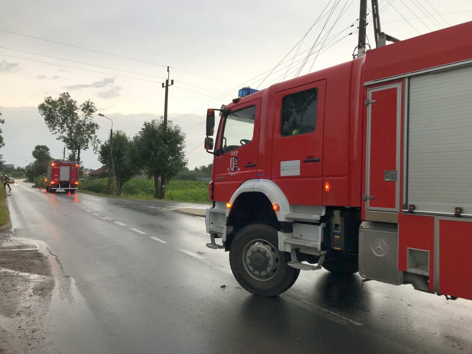 Zdjęcie w galerii na portalu naszraciborz.pl: Nawałnica nad powiatem. Ponad sto strażackich interwencji wiadomości z regionu