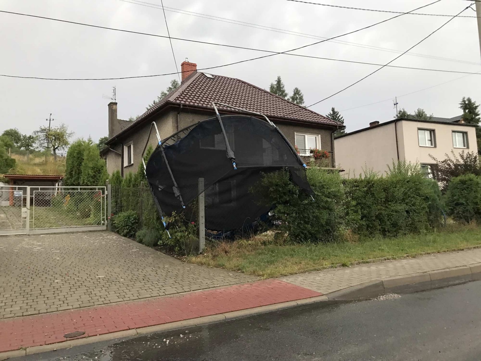 Zdjęcie w galerii na portalu naszraciborz.pl: Nawałnica nad powiatem. Ponad sto strażackich interwencji wiadomości z regionu