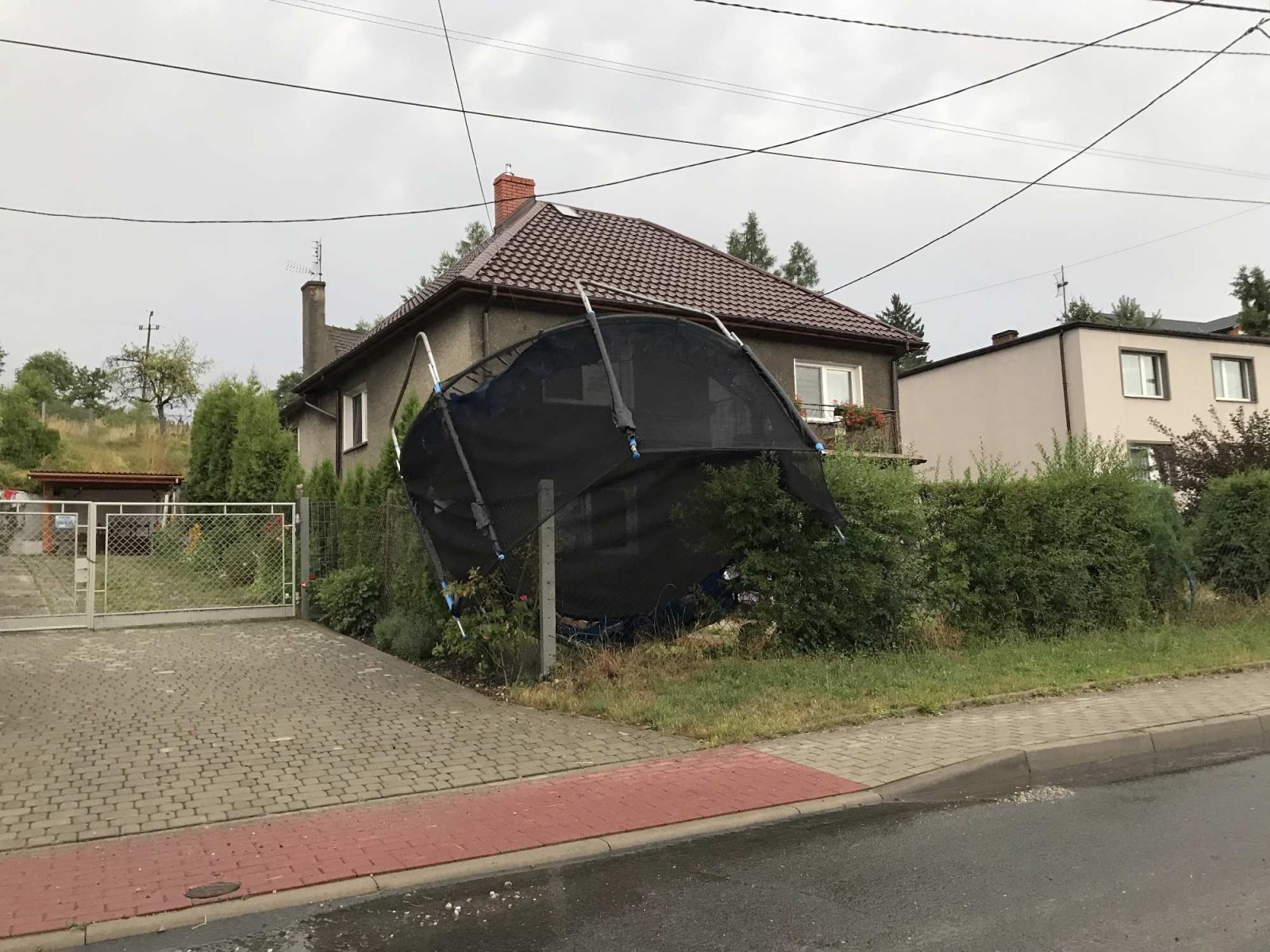 Zdjęcie w galerii na portalu naszraciborz.pl: Nawałnica nad powiatem. Ponad sto strażackich interwencji wiadomości z regionu