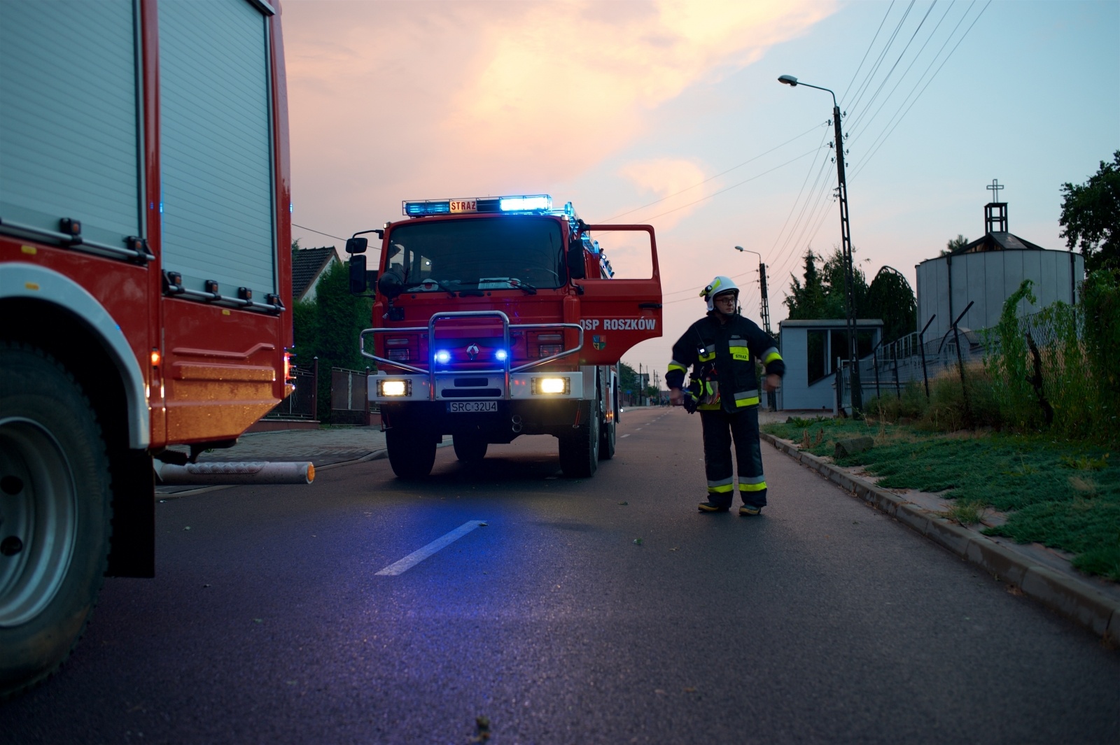 Zdjęcie w galerii na portalu naszraciborz.pl: Nawałnica nad powiatem. Ponad sto strażackich interwencji wiadomości z regionu