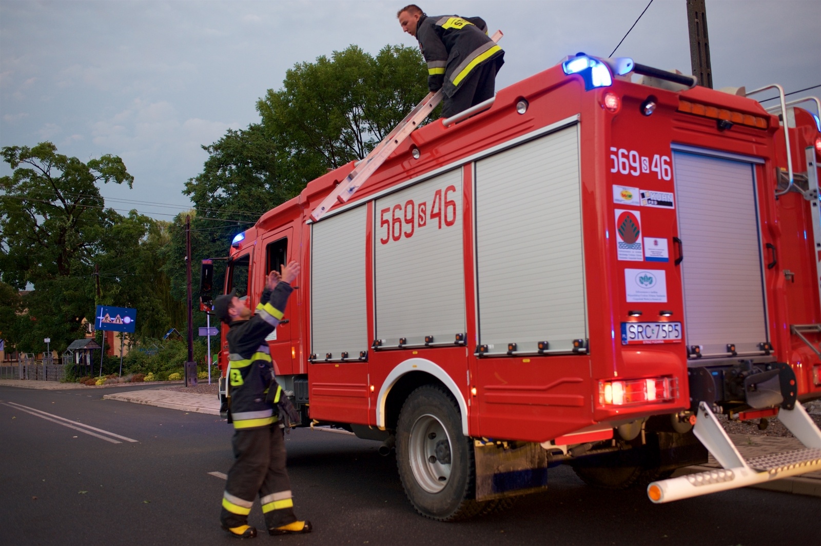 Zdjęcie w galerii na portalu naszraciborz.pl: Nawałnica nad powiatem. Ponad sto strażackich interwencji wiadomości z regionu