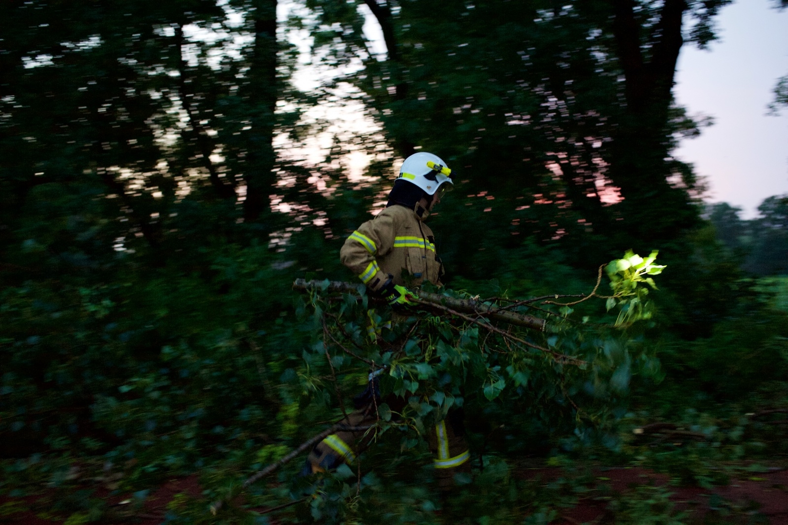 Zdjęcie w galerii na portalu naszraciborz.pl: Nawałnica nad powiatem. Ponad sto strażackich interwencji wiadomości z regionu