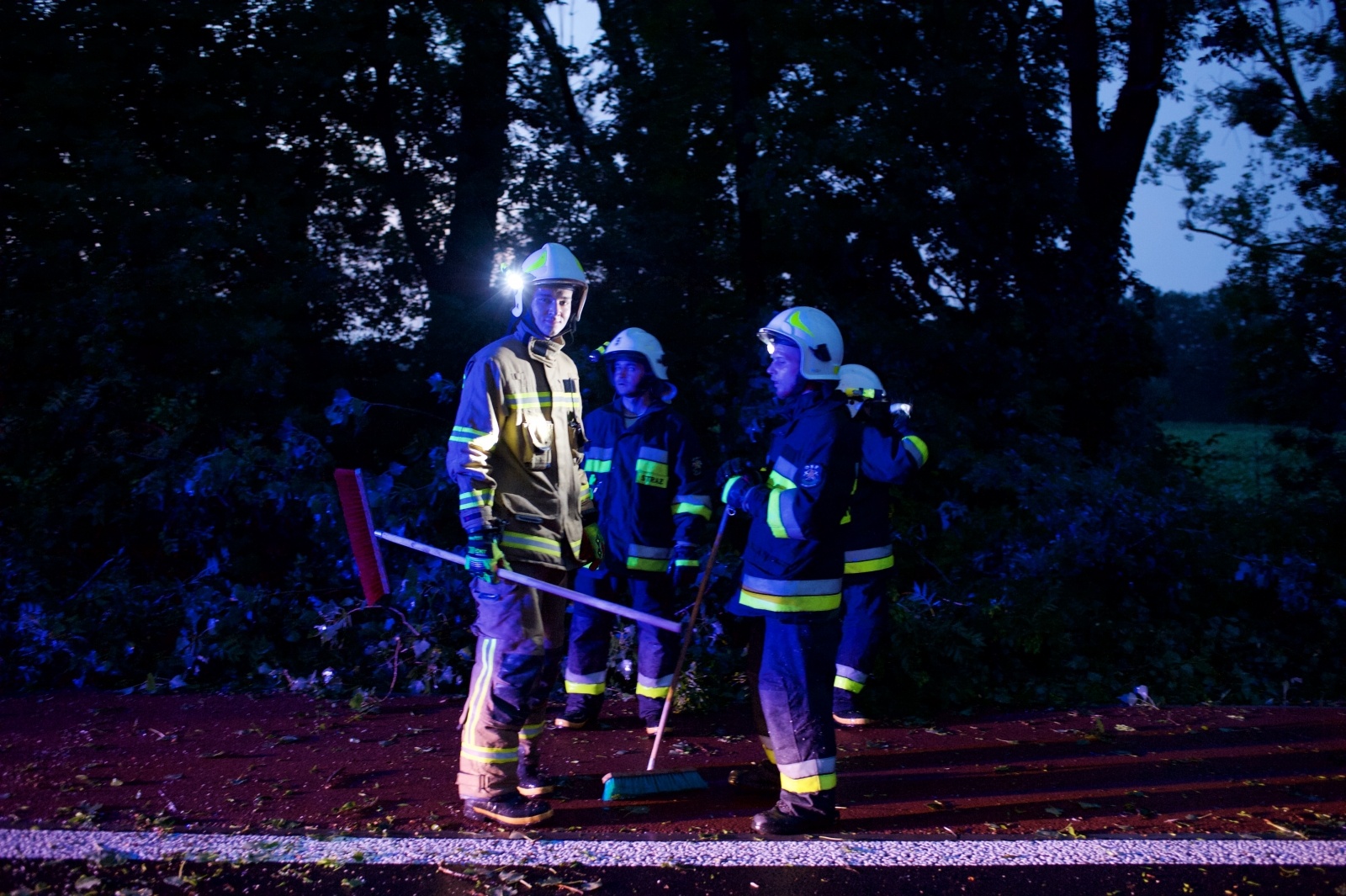 Zdjęcie w galerii na portalu naszraciborz.pl: Nawałnica nad powiatem. Ponad sto strażackich interwencji wiadomości z regionu