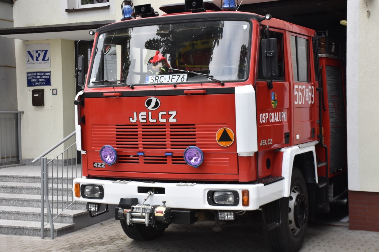 Zdjęcie w galerii na portalu naszraciborz.pl: Ochotnicza Straż Pożarna Chałupki ma ciężki wóz bojowy wiadomości z regionu