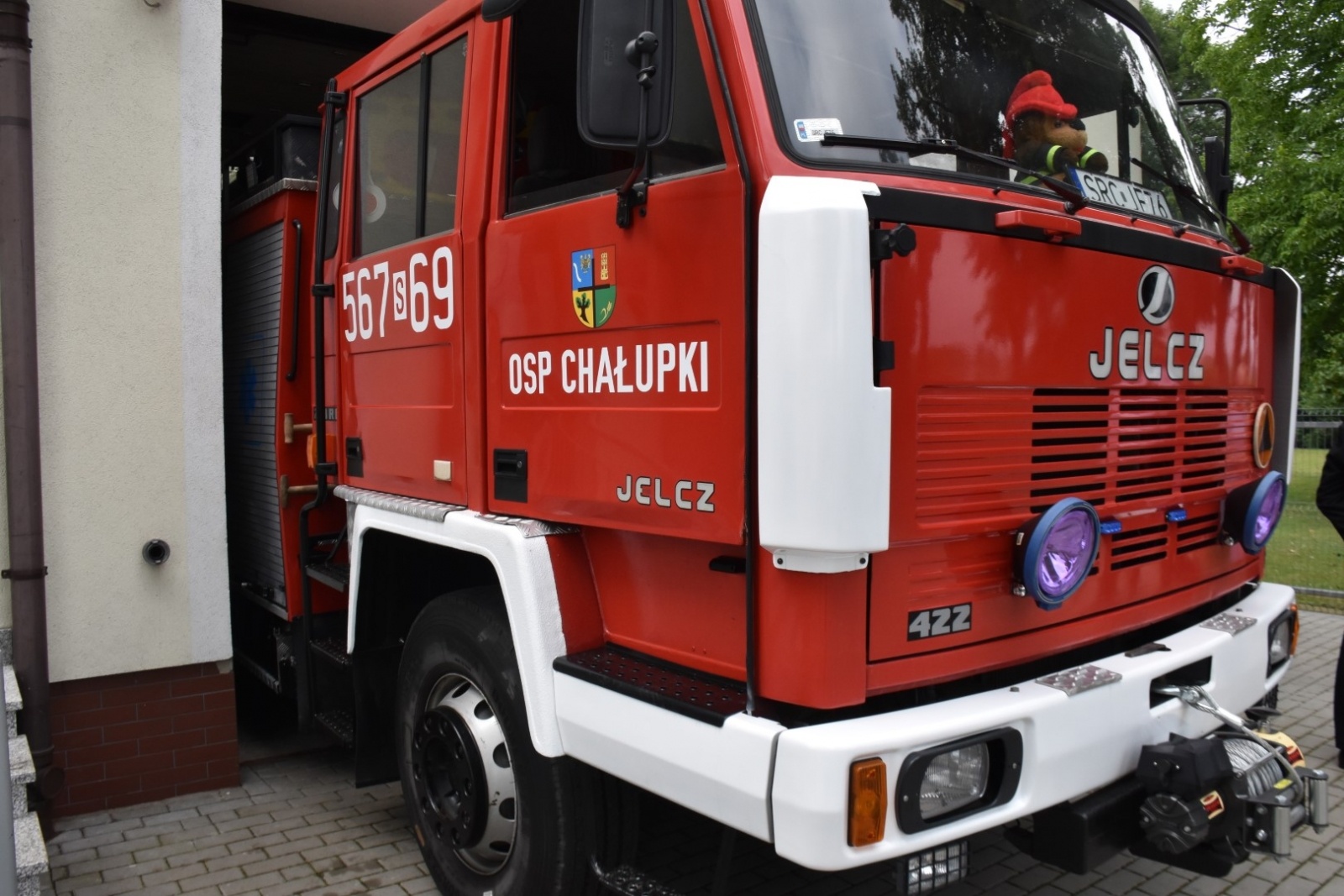 Zdjęcie w galerii na portalu naszraciborz.pl: Ochotnicza Straż Pożarna Chałupki ma ciężki wóz bojowy wiadomości z regionu