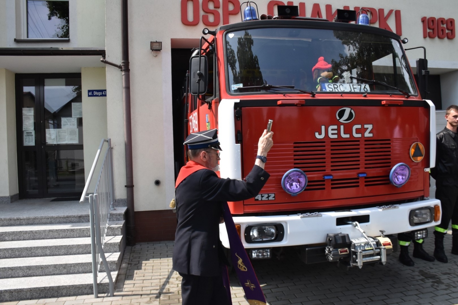 Zdjęcie w galerii na portalu naszraciborz.pl: Ochotnicza Straż Pożarna Chałupki ma ciężki wóz bojowy wiadomości z regionu
