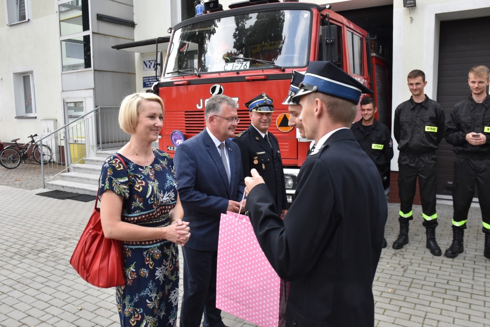 Zdjęcie w galerii na portalu naszraciborz.pl: Ochotnicza Straż Pożarna Chałupki ma ciężki wóz bojowy wiadomości z regionu