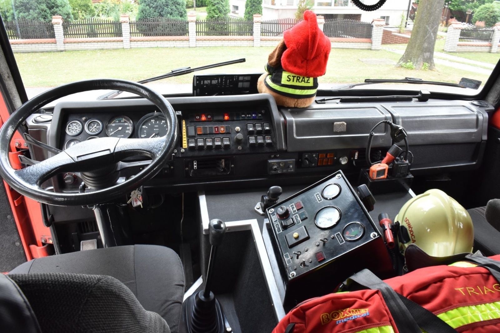 Zdjęcie w galerii na portalu naszraciborz.pl: Ochotnicza Straż Pożarna Chałupki ma ciężki wóz bojowy wiadomości z regionu