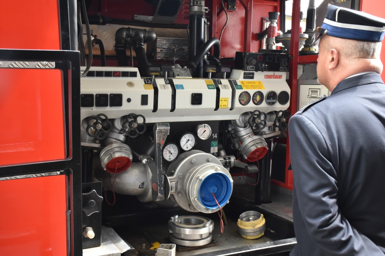 Zdjęcie w galerii na portalu naszraciborz.pl: Ochotnicza Straż Pożarna Chałupki ma ciężki wóz bojowy wiadomości z regionu