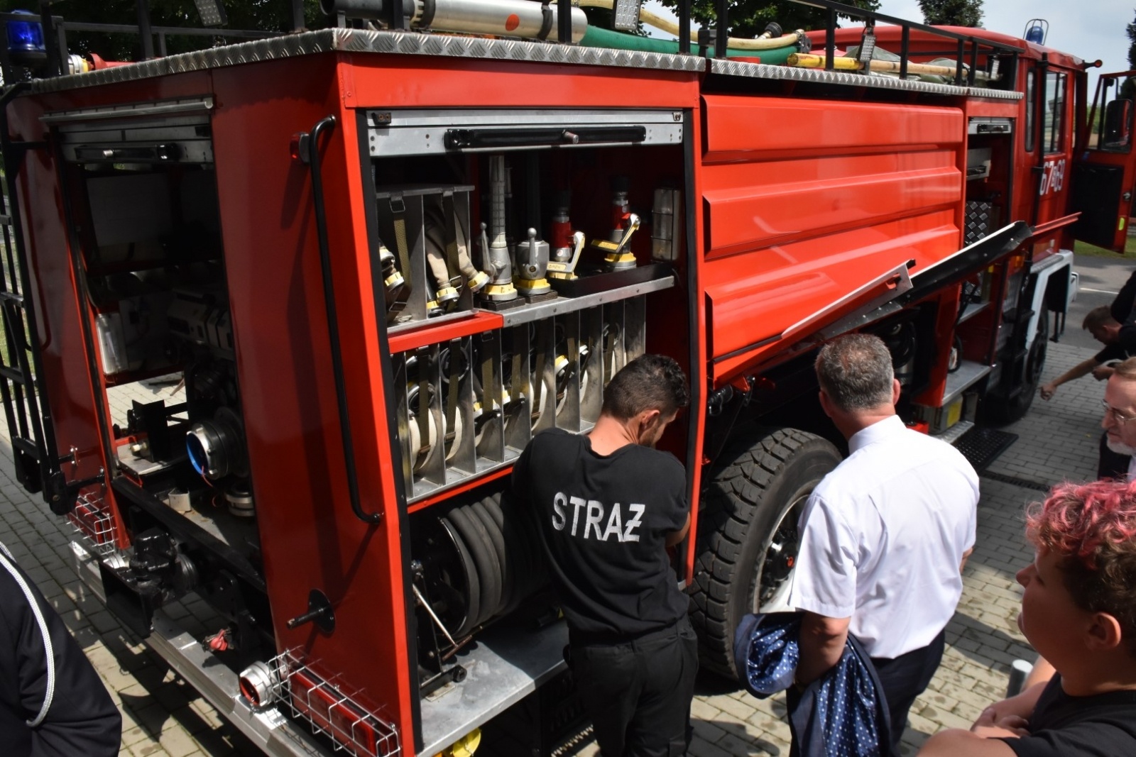 Zdjęcie w galerii na portalu naszraciborz.pl: Ochotnicza Straż Pożarna Chałupki ma ciężki wóz bojowy wiadomości z regionu